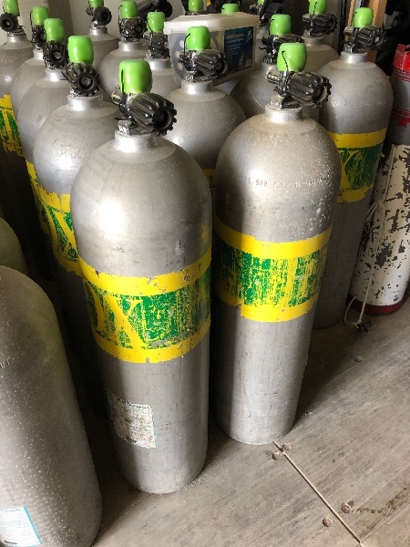 Nitrox tank huren Curaçao